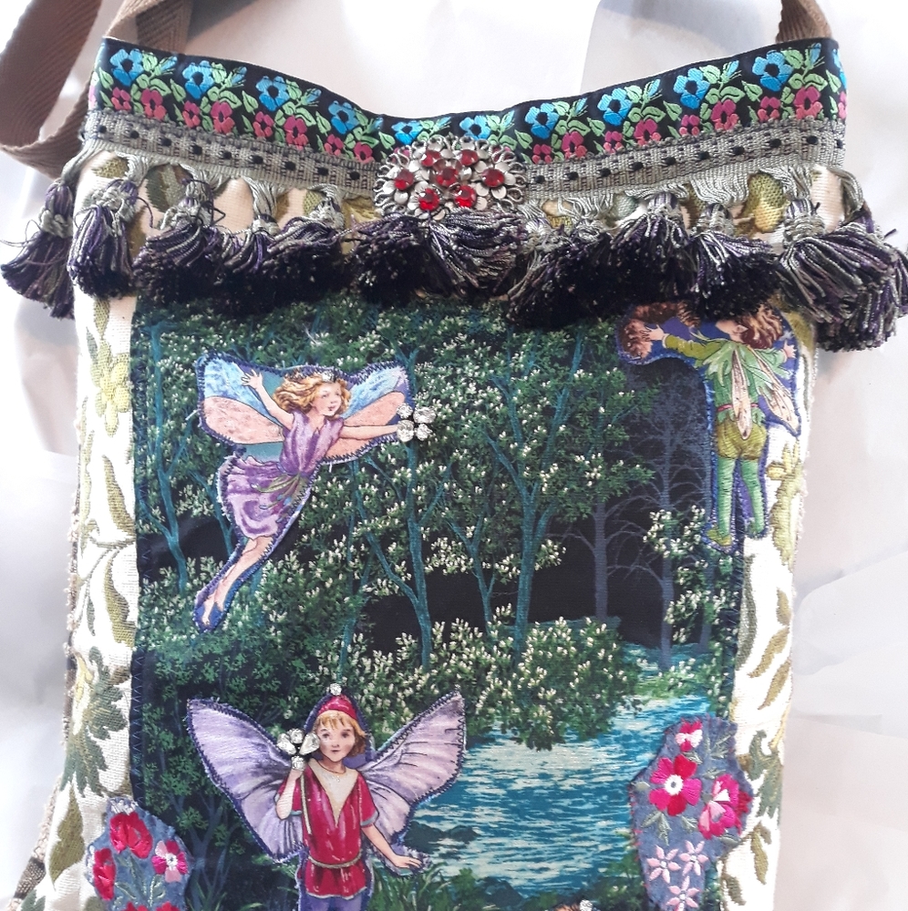 Handmade Artsy Boho Fairy Bag